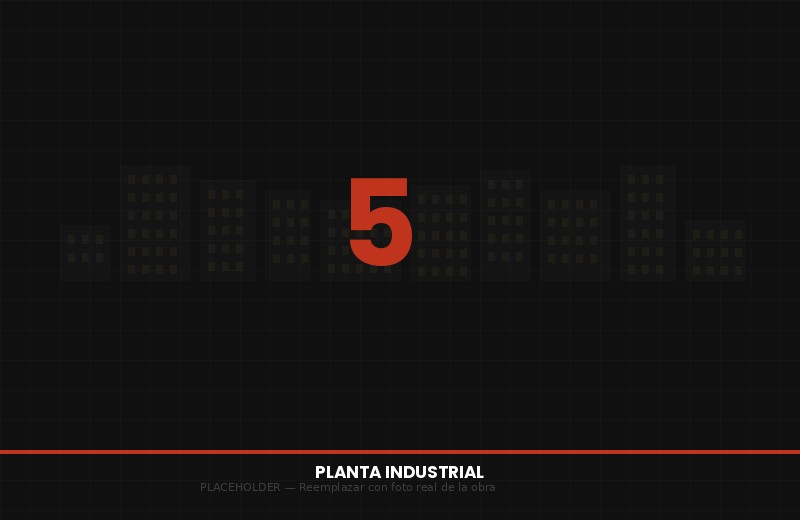 Obra realizada con Steel City 5