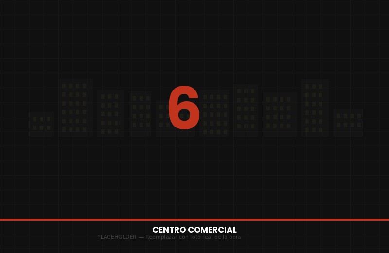 Obra realizada con Steel City 6